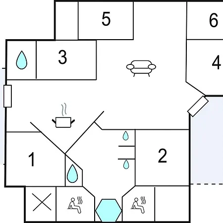 Freibeuterweg 8 - Dorf 6 بيت للعطل